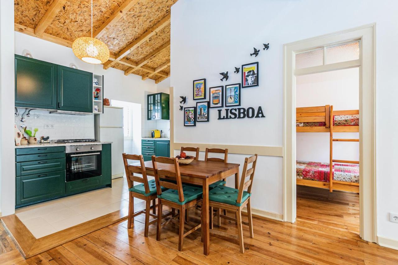 Moderno Apartamento Em Bairro Tipico Lisboeta ลิสบอน ภายนอก รูปภาพ